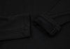 ISSEY MIYAKE JAPAN. 132.5 Black Wool High Neck Long Sleeve Shirt