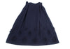 YOHJI YAMAMOTO JAPAN. Y's Navy Cosage Design Belted Wool Skirt