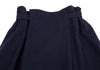 YOHJI YAMAMOTO JAPAN. Y's Navy Cosage Design Belted Wool Skirt