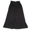 ISSEY MIYAKE JAPAN. PERMANENTE Black Wrap Knit Skirt