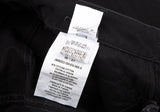 Jean Paul Gaultier. Paris. Black Synthetic leather Pocket Cotton Pants