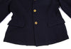 COMME des GARCONS JAPAN. Navy Dyed Polyester Jacket