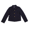 COMME des GARCONS JAPAN. Navy Dyed Polyester Jacket