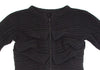 Yohji Yamamoto Japan. FEMME. RAGNE KIKAS Front Design Black Knit Jacket