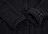 Dill SHIPS JAPAN. Black Wool Knit Jacket Button Accents