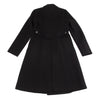 TSUMORI CHISATO JAPAN. Black Wool Blend Double Breasted Coat