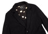 YOHJI YAMAMOTO JAPAN. Y's Black Wool Nylon 2B Knit Jacket