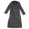 COMME des GARCONS JAPAN. TAO. Grey Leaf Pattern Dress