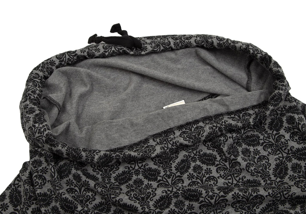 COMME des GARCONS JAPAN. TAO. Grey Leaf Pattern Dress
