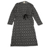COMME des GARCONS JAPAN. TAO. Grey Leaf Pattern Dress