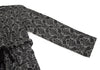 COMME des GARCONS JAPAN. TAO. Grey Leaf Pattern Dress