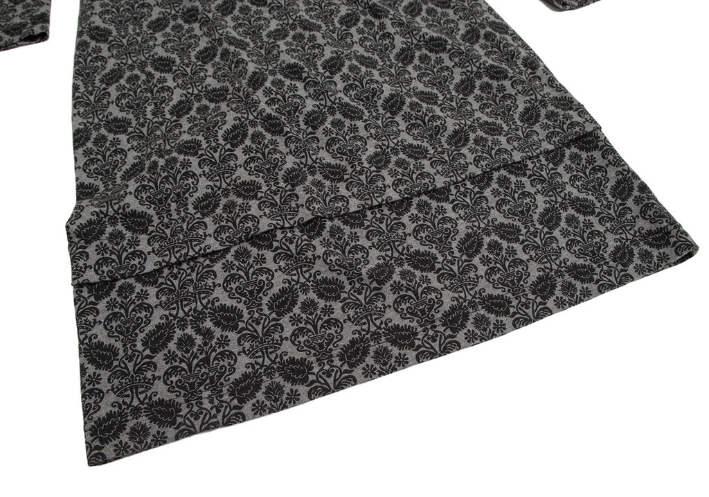 COMME des GARCONS JAPAN. TAO. Grey Leaf Pattern Dress