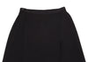 SONIA RYKIEL Paris. Black Wool Back Slit Skirt