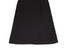 SONIA RYKIEL Paris. Black Wool Back Slit Skirt