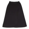 SONIA RYKIEL Paris. Black Wool Back Slit Skirt