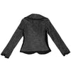 HIROKO KOSHINO JAPAN. HIROKO BIS. Black Switching Design Shawl Collar Jacket