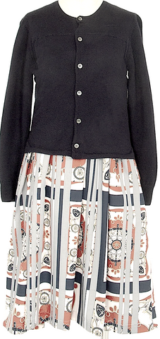 Ivan Grundahl COPENHAGEN. Neutrals Bateau Neckline Sleeveless Top