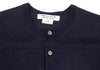 COMME des GARCONS COMME des GARCONS JAPAN. Navy/Grey Docking Dress Navy