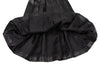 COMME des GARCONS JAPAN. TRICOT. Black Glitter Houndstooth Pleats Skirt