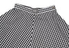 COMME des GARCONS Japan. Gingham Pattern Checked Hem Frill Skirt
