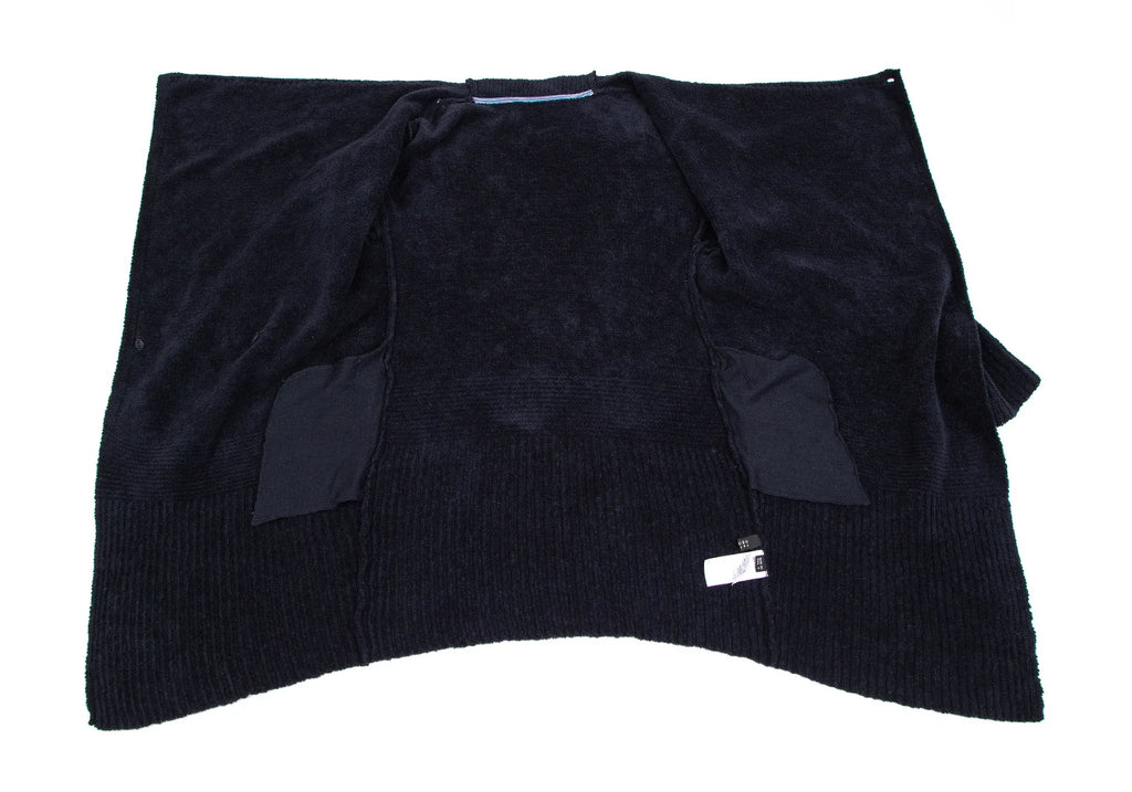 A/T ATSURO TAYAMA JAPAN. Navy Color Drape Pile Knit Jacket