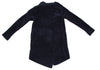 A/T ATSURO TAYAMA JAPAN. Navy Color Drape Pile Knit Jacket