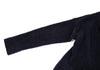 A/T ATSURO TAYAMA JAPAN. Navy Color Drape Pile Knit Jacket
