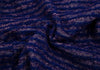 COMME des GARCONS JAPAN. TRICOT. Blue, Purple Dyed Stripe Loop Knit Jacket
