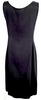 Prada Italy. Black Sleeveless Acetate/Nylon/Spandex Dress