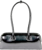 OSOI. VINTAGE NEW W/O TAG BLACK MINI BAGUETTA BAG (LOOKS LIKE ALAIA HAS COME EXPLAINING TO DO)