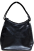 Gucci Italy. Tom Ford Era. Black Leather Minimalism Shoulder Bag