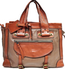 Chloe Paris. Large Brown Leather Tote / Shoulder Bag