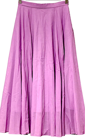 45rpm 45R JAPAN. Navy Wool Cutting Wrap Skirt