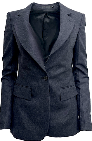 SURFACE TO AIR PARIS. NEW/TAGS.  Black Leather Trim Black Jacket