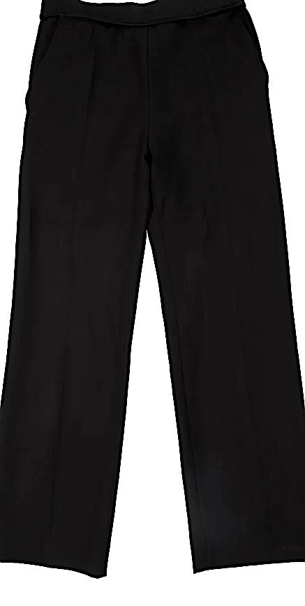Haider Ackermann  Belgium. Black Wide Leg Pants