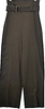 UNITED TOKYO JAPAN.  Brown Herringbone High Waisted Belted Pants