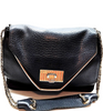 Chloe PARIS. PHOEBE PHILO Vintage Black Leather Shoulder Bag