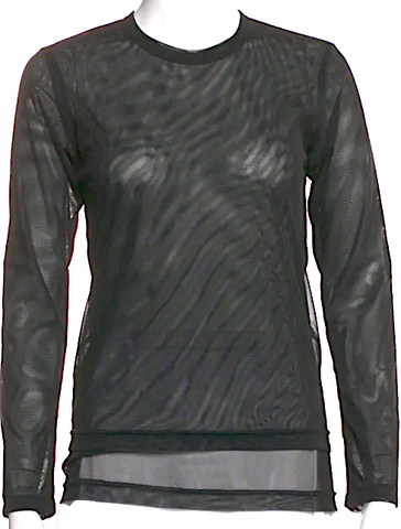 Barbara Gongini COPENHAGEN. Black Viscose Knee-Length Back Keyhole Accent Dress
