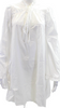 Kika Vargas Bogota. White Voluminous Kassia Cotton Dress