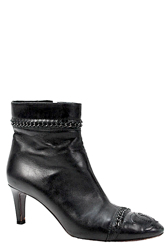 Prada Italy. Black Ruffle Trim Sleeveless Midi Dress