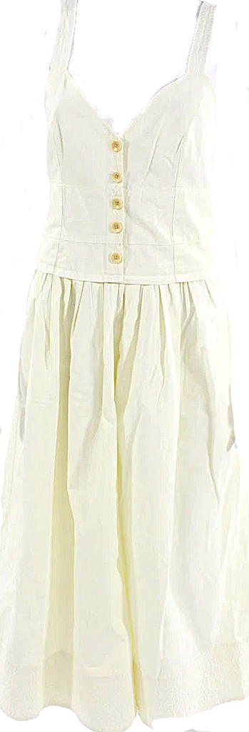 Proenza Schouler NY. White Label White Cotton Sundress White Proenza Schouler NY. White Label White Cotton Sundress White