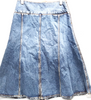 AZZEDINE ALAIA PARIS. Cotton Polyurethane Skirt