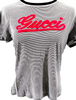 Gucci Italy by Alessandro Michele Script Logo COTTON Top