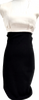 Chanel Paris. Black/White Silk/Poly Blend Sleeveless Dress