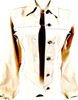 Gucci Italy. Beige/Light Brown Cotton Jacket