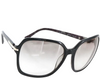 PRADA ITALY. Black Acetate Sunglasses