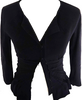 PRADA ITALY. Vintage Black PolyTech Blend Jacket