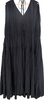 Rito JAPAN. Black Sleeveless Maxi Tiered Dress