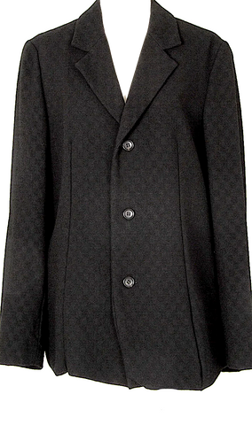 Dolce & Gabbana Italy. Black Nylon, Spandex, Acetate Stretch Flare Zip Skirt