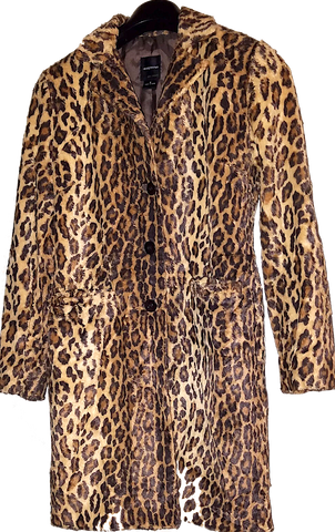 ROMEO GIGLI  ITALY. Navy Rayon Wool Pinstripe Jacket